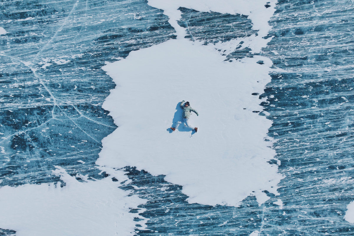 冬日的赛里木湖