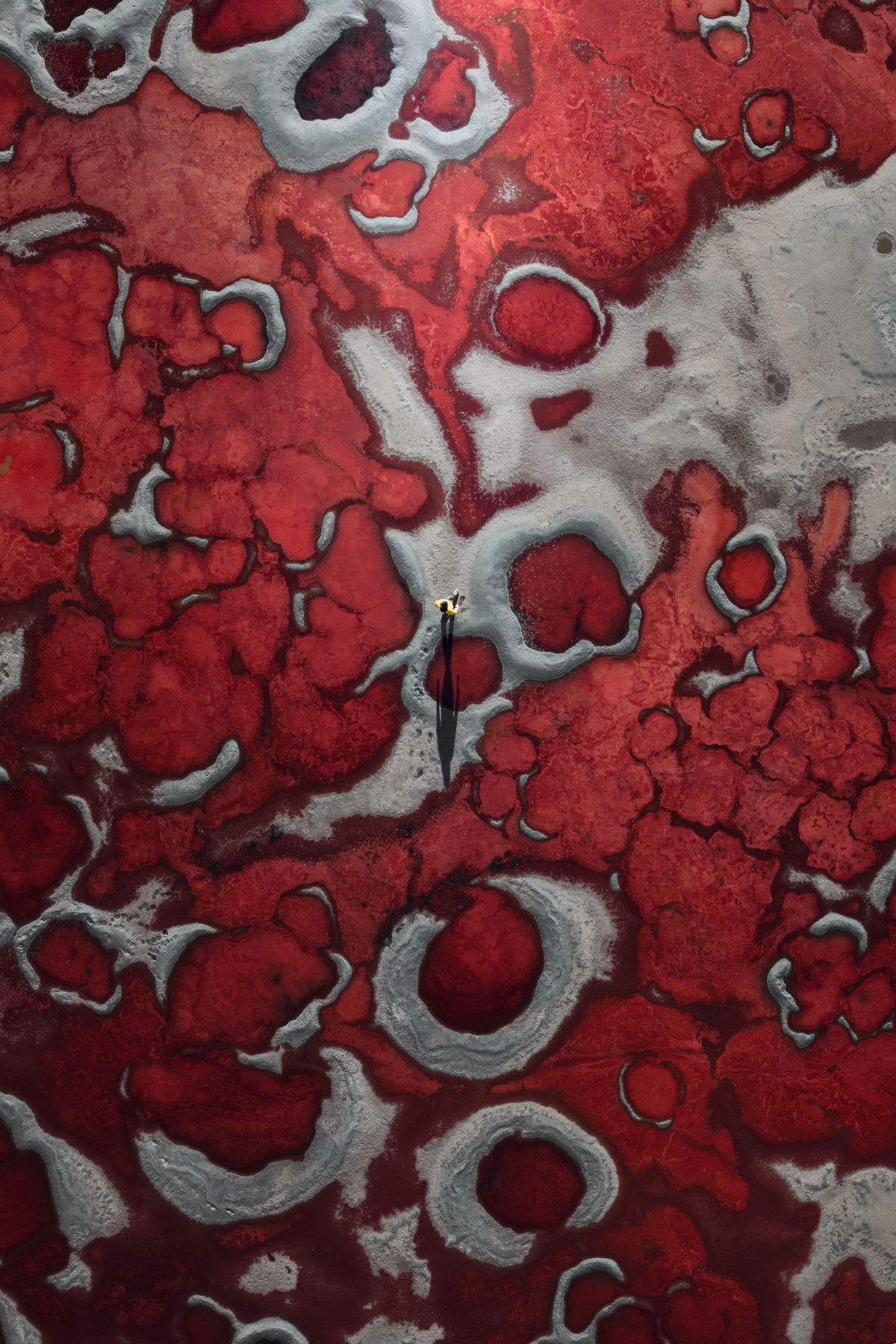 walk on the red lake