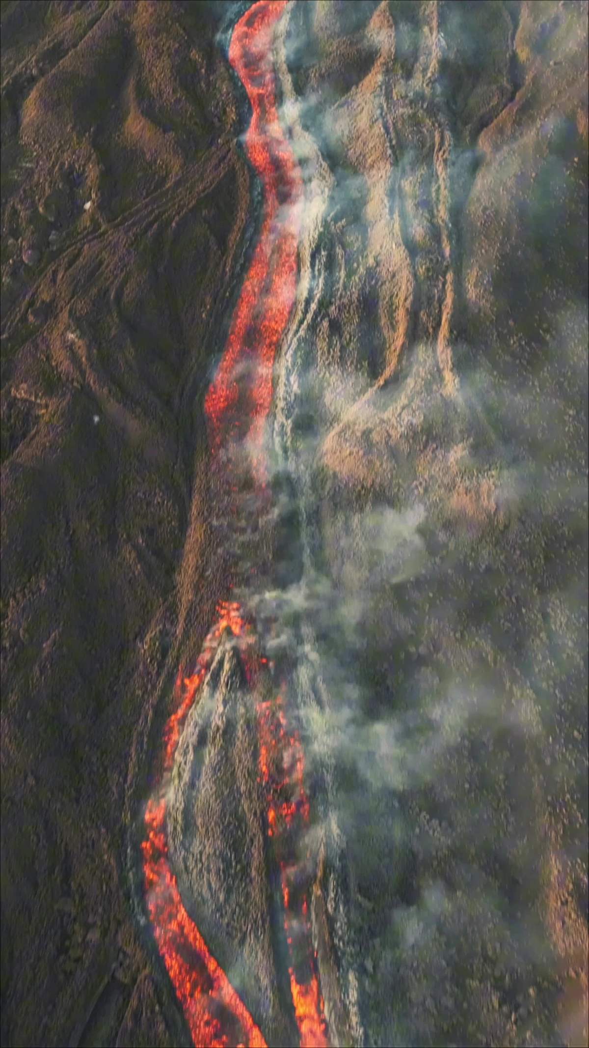 Dji Mavic 4 pro on Mount Etna