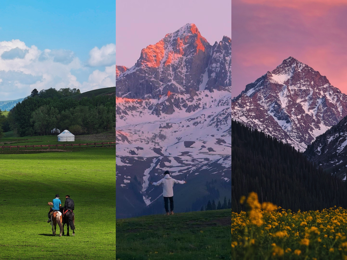 爱上了独自旅行的自由感，这一站走进夏日新疆